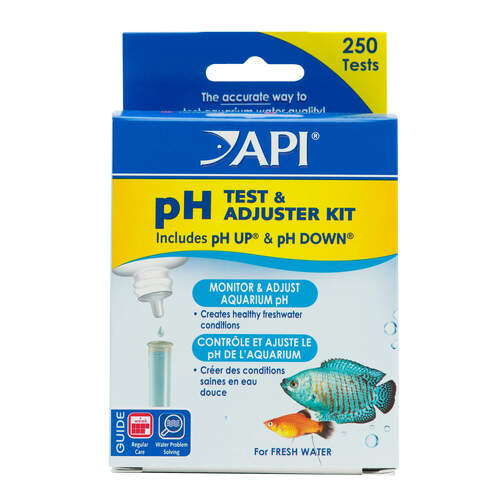 API pH Test & Adjuster Kit - 250 Tests