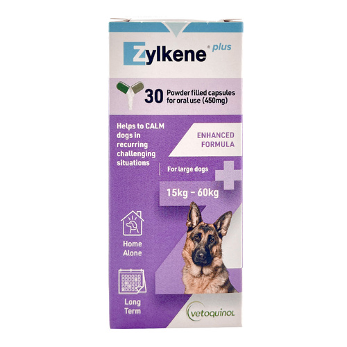 Zylkene Plus for Large Dogs - 450mg - 30 Capsules 
