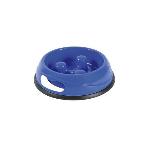 Plastic Dog Slow Feed Bowl - 0.45L / 20cm - Small