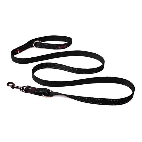 Ezydog Vario 4 Dog Leash - Standard - 25mm x 180cm - Black