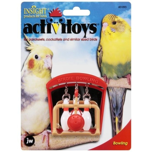JW Insight Birdie Bowling Bird Toy