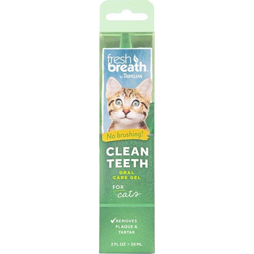 Tropiclean Fresh Breath Gel for Cats - 59ml