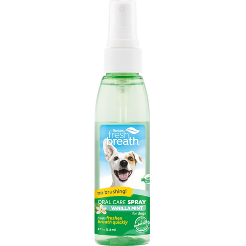 Tropiclean Fresh Breath Oral Spray - Vanilla Mint - 133ml