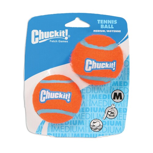 Chuckit Fantastic Tennis Ball - Medium (6cm) - 2 Pack