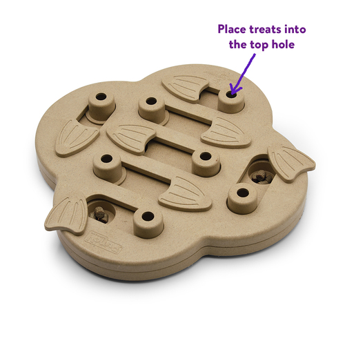 Nina Ottosson Dog Hide n' Slide Composite Puzzle (Plain)