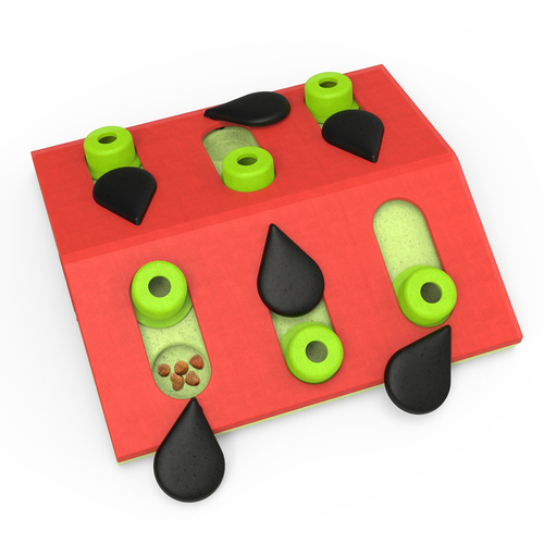 Nina Ottosson Cat Puzzle & Play Melon Madness Game (Pink)