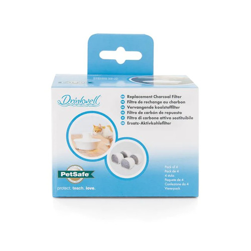 Drinkwell Replacement Charcoal Filter - 4 Pack