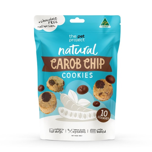 The Pet Project Carob Chip Cookies - 10 Pack