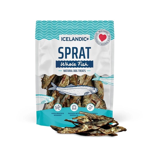 Icelandic Sprat Whole Fish Dog Treats - 57g