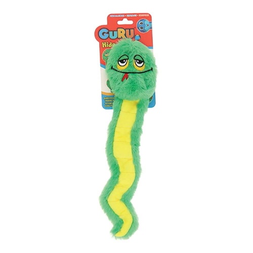 GURU Hide-A-Tail Green Snake - Medium (2x10x38cm)