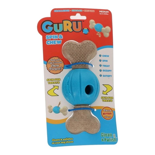 GURU Spin & Treat Stick Bacon - Medium (18x6.5x6.5cm)