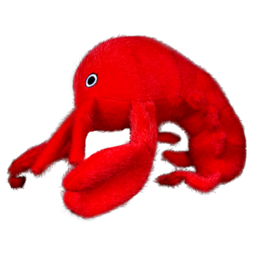 Spunky Pup Sea Plush Dog Toy - Lobster - Medium