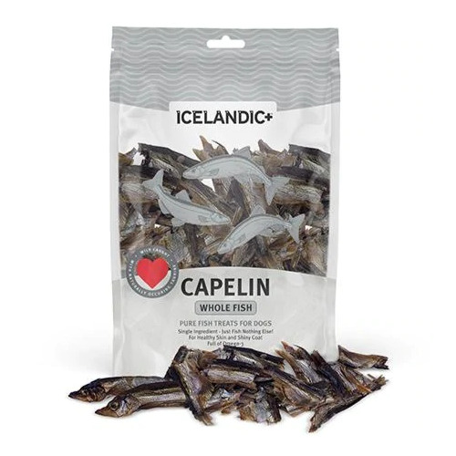 Icelandic Capelin Whole Fish Dog Treats - 70g