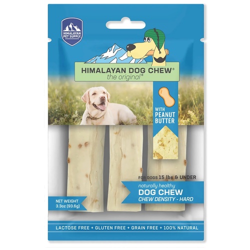 Himalayan Dog Chew with Peanut Butter - Small (3 Pack)