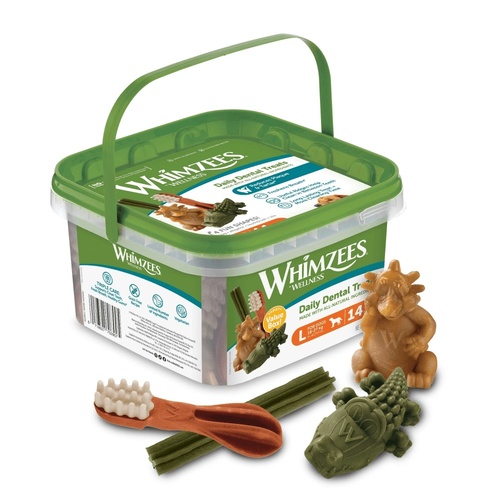 Whimzees Variety Value Box - Large -14 Pack (840g)