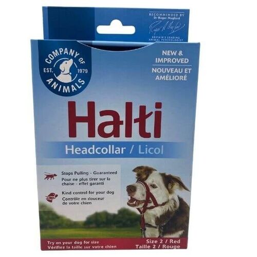 Halti Headcollar for Dogs - Black - Size 2 (35-48cm)