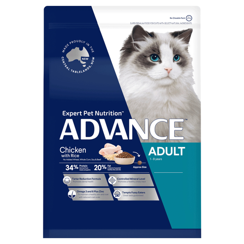 Advance Adult Cat Dry Food - Chicken - 3kg
