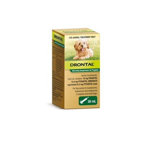 Drontal Worming Suspension for Puppies - 30ml