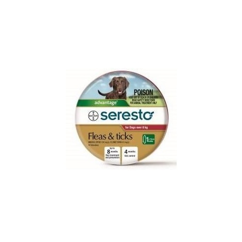 Seresto Flea & Tick Collar for Dogs over 8 kg