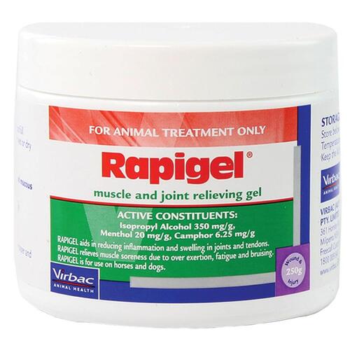 Rapigel Muscle & Joint Gel for Dogs & Horses - 250g Tub