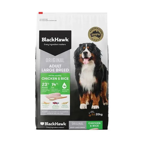 blackhawk large breed puppy 20kg