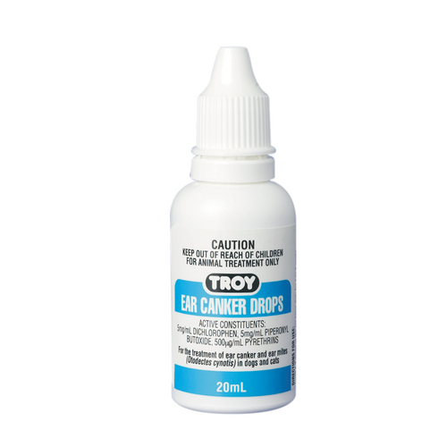Troy Ear Canker Drops - 20ml