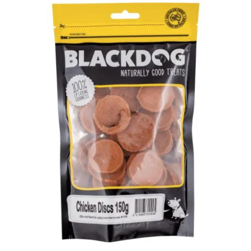 Blackdog Chicken Discs - 150g