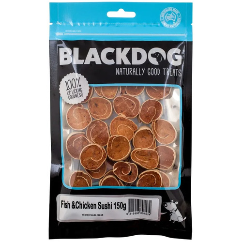 Blackdog Fish & Chicken Sushi - 150g