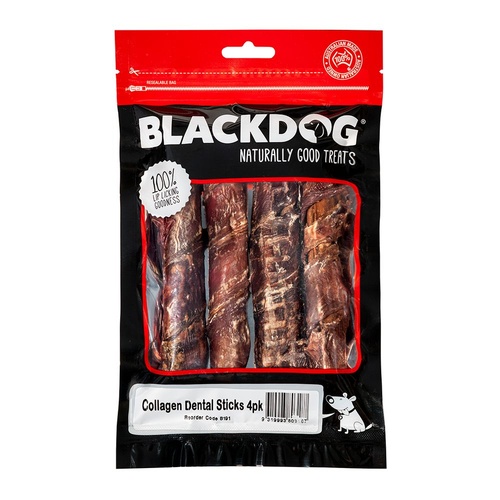Blackdog Collagen Dental Stick - 4 Pack