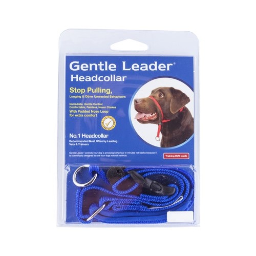 Gentle Leader Head Collar for Dogs - Medium - Blue