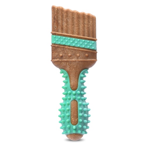 Arm & Hammer Wood Mix Dog Toy - Paintbrush (19cm)