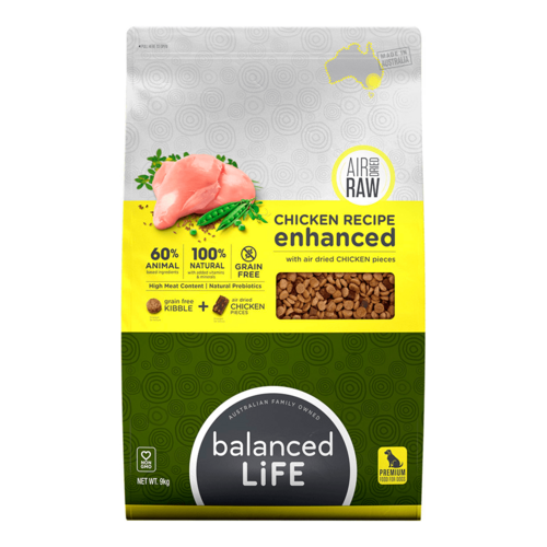 Balanced Life Enhanced Dog Food - Chicken - 9kg