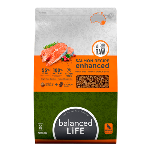 Balanced Life Enhanced Dog Food - Salmon - 9kg