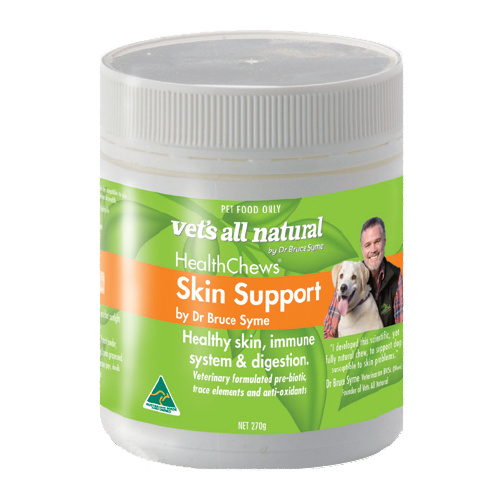 Vet's All Natural Healthy Chews Skin Support - 270g