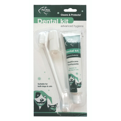 Pet-Rite Dental Kit for Dogs & Cats