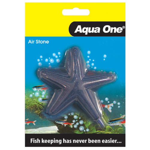 Aqua One Star Fish Air Stone - Medium - 8.5cm x 8.5cm