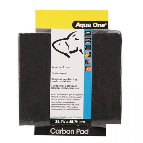 Aqua One Carbon Filter Pad - 25.4x45.7cm