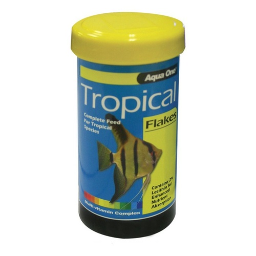 Aqua One Tropical Flake Food - 52g