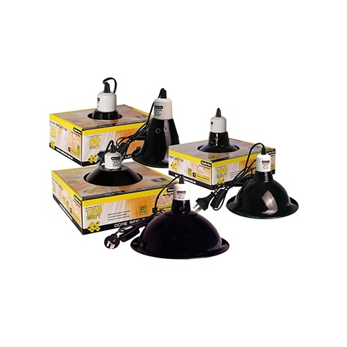 Reptile One Dome Reflector - Suitable for up to 150 Watt (E27 Eddison Screw Fitting)
