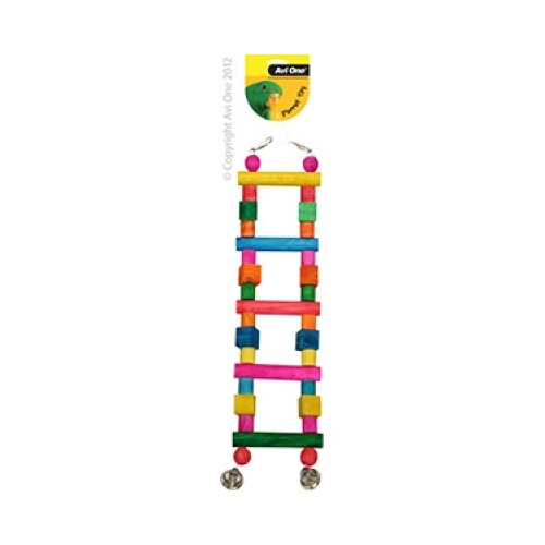 Avi One Bird Block Ladder with Bells - Large