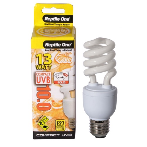 Reptile One Compact UVB Bulb (13 Watt) (UVB 10.0) E27