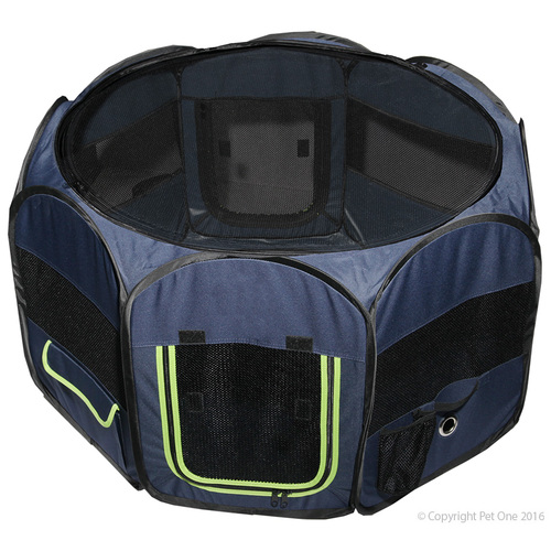 Pet One Soft Octagon Crate - Medium (92cm Diameter x 49cm High)