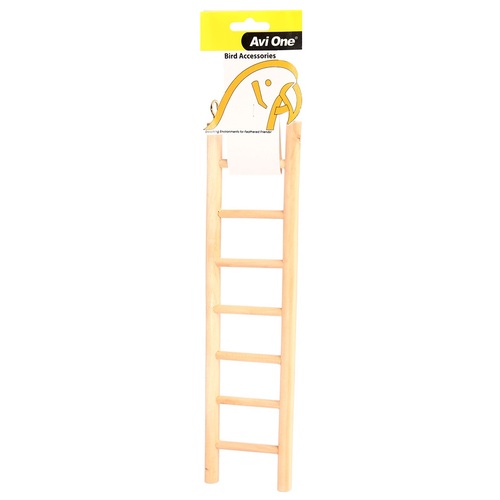 Avi One Wooden Bird Ladder - 7 Rungs