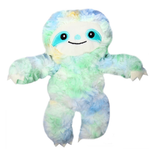 Pet One Plush Squeaky Dog Toy - Sloth - Blue (23cm)