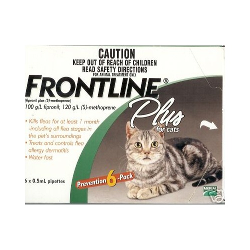 Frontline Plus for Cats - 3 Pack - Green