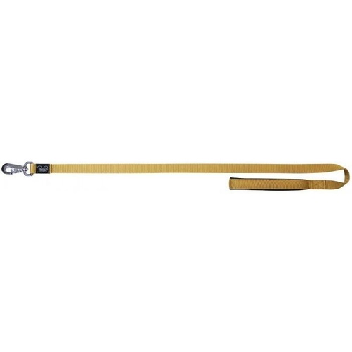 Prestige Soft Padded Dog Leash - 19mm x 183cm - Gold
