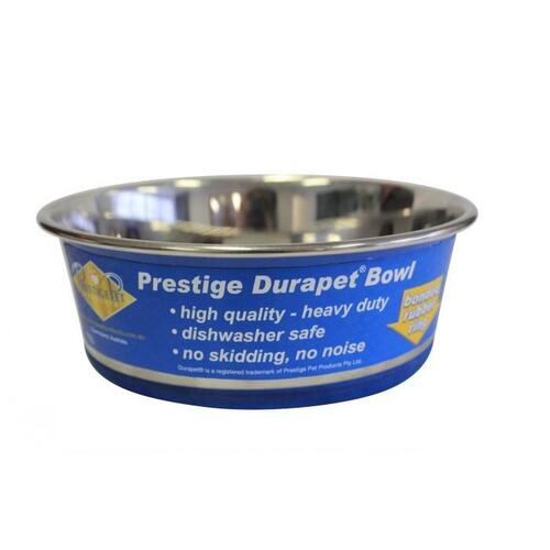 DuraPet Premium Stainless Steel Anti Skid Dog Bowl - 550ml