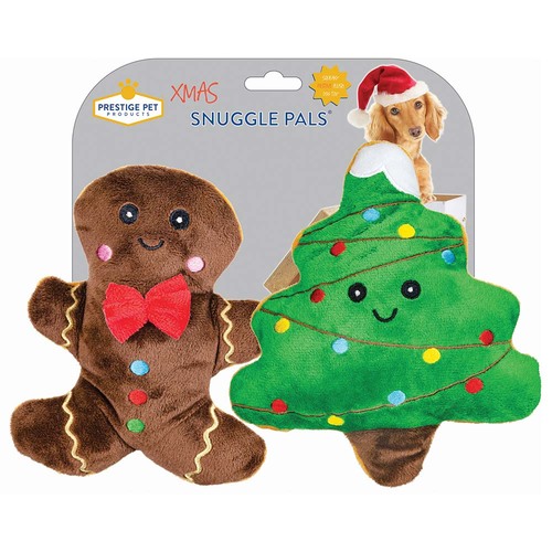 Prestige Christmas Snuggle Pals Plush Christmas Cookies - 2 pack (15cm)
