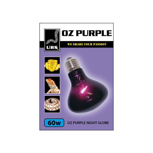 URS OZ Purple Night Heat & Light Globe - 60 Watt