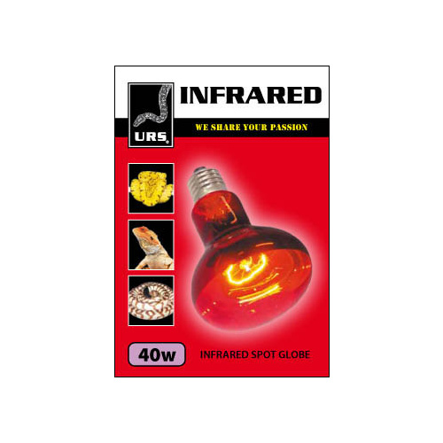 URS Infrared Spot Lamp Globe - 40 Watt
